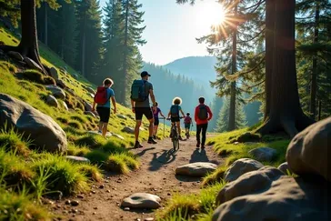 Kompleksowy przewodnik po szlakach w Karpaczu: pieszych, rowerowych i górskich